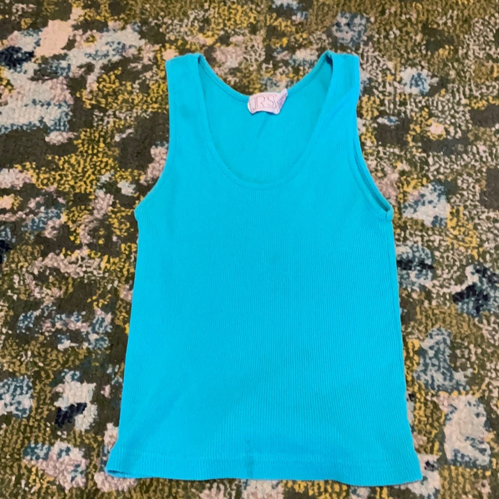 Size small blue tank top